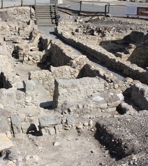 magdala excavated homes