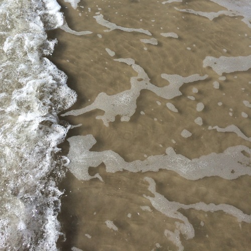 beach waves sand
