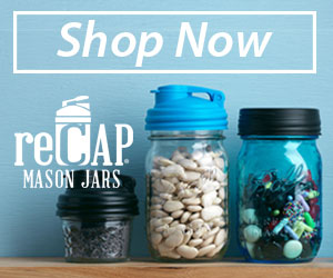 Make it yours with reCap mason jar lids.