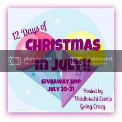 12 Days of Christmas in July hosted by Weidknecht Events Going Crazy {July 20-31}