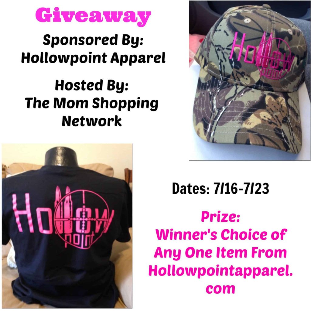 Giveaway- Hollowpoint Apparel