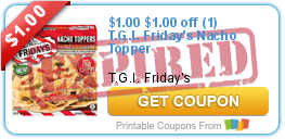 $1.00 off (1) T.G.I. Friday's Nacho Topper